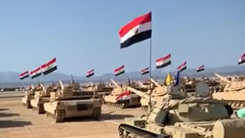 فيديو مضلّل لانتشار الجيش المصري على الحدود مع رفح