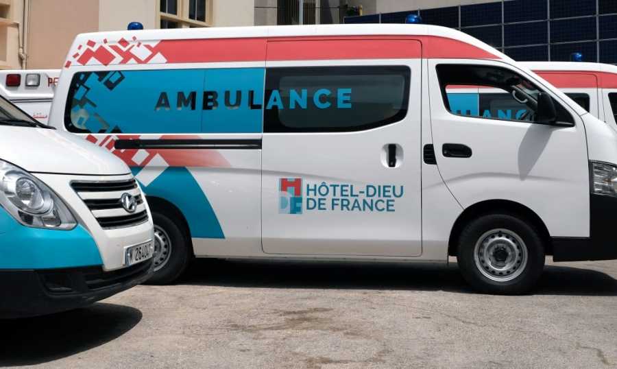 مستشفى أوتيل ديو يقدّم خدمة إسعاف جديدة