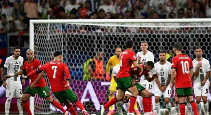 يورو ٢٠٢٤: البرتغال تتخطى سلوفينيا بضربات الترجيح