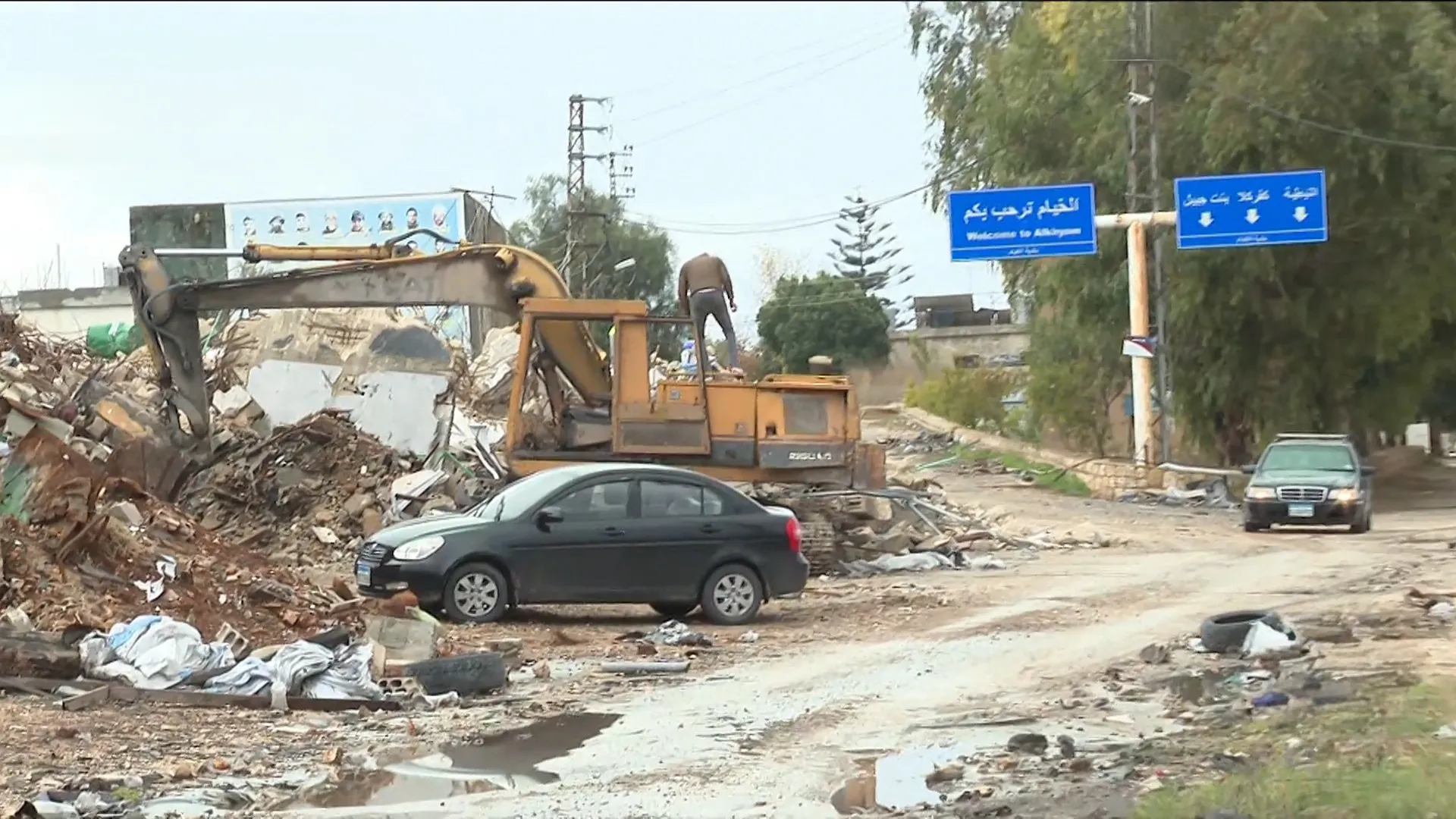 بالفيديو- في بلدة الخيام الجنوبيّة، لم يبق حجرٌ على حجر