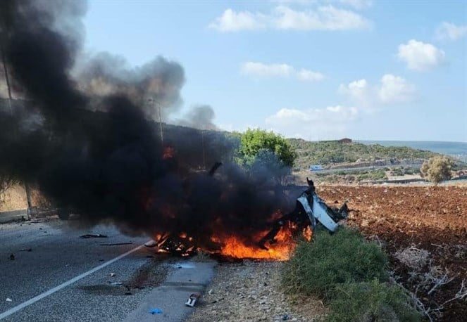 شهيد جرّاء الغارة على دراجة نارية في جديدة مرجعيون